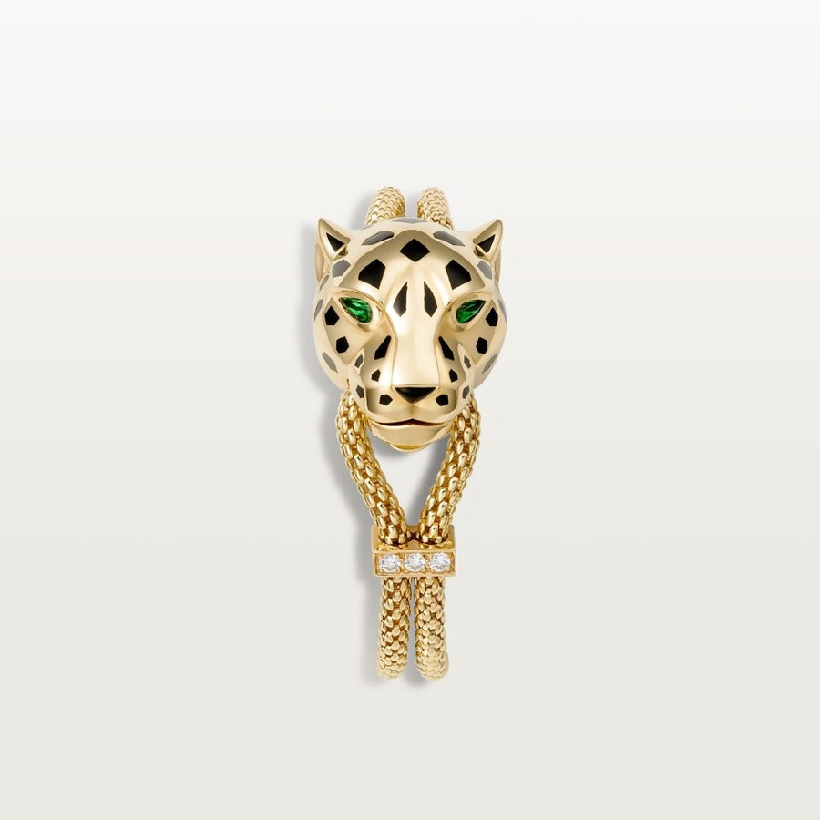 panthère de cartier bracelet on chain diamonds