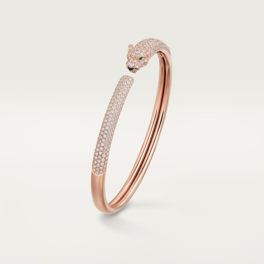 panthère de cartier bracelet small model paved