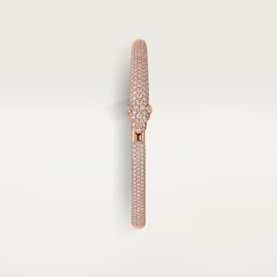 panthère de cartier bracelet small model paved