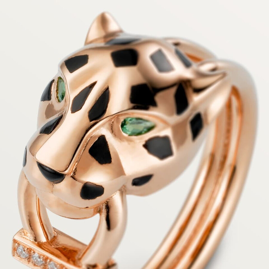 panthère de cartier ring diamonds