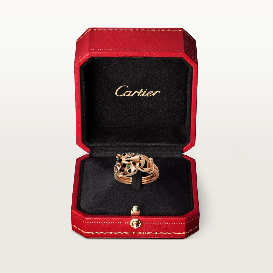 panthère de cartier ring diamonds