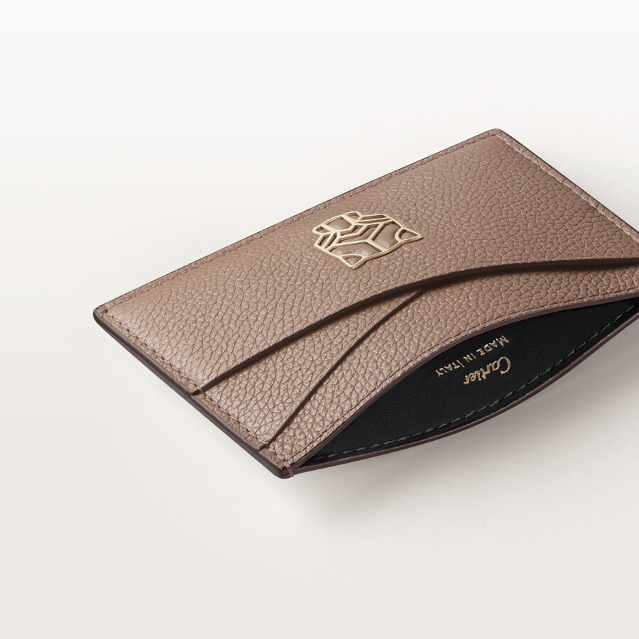 card holder panthère graphique
