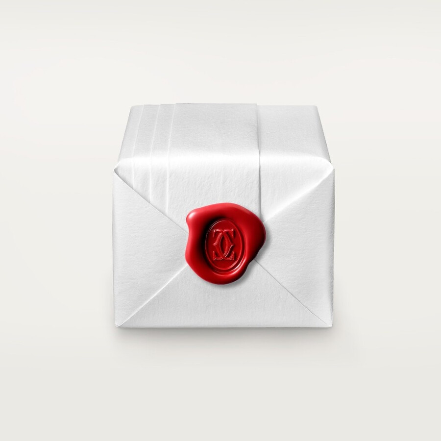 cartier destinée solitaire oval-cut ruby paved