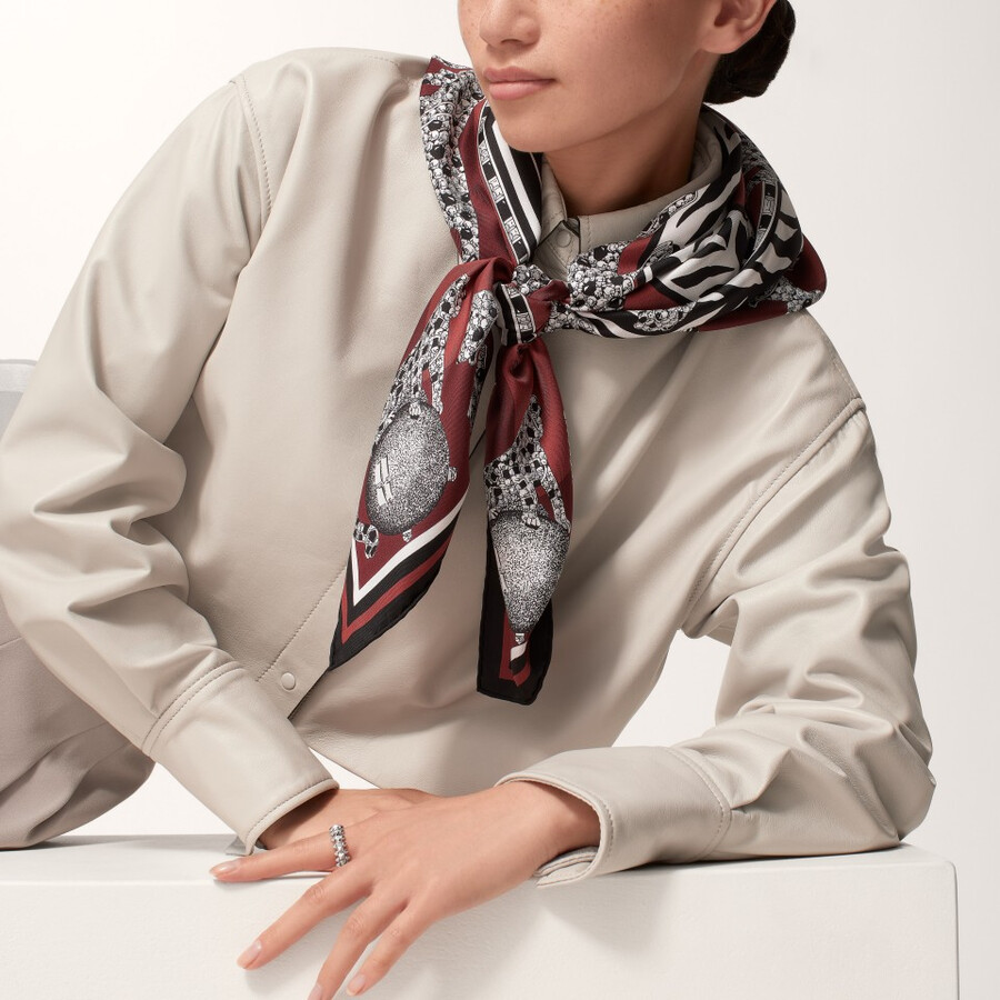 90 scarf panthère reissue