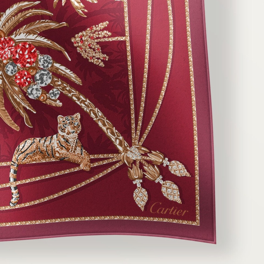90 scarf jewelry palm trees