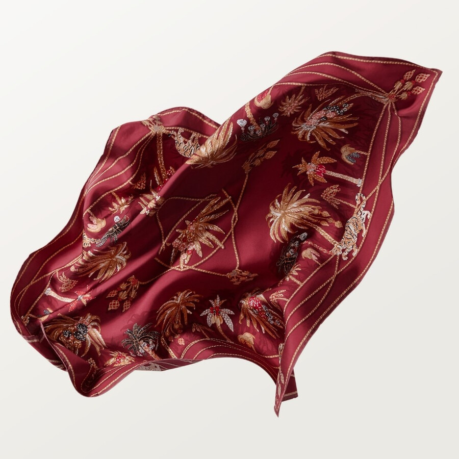 90 scarf jewelry palm trees