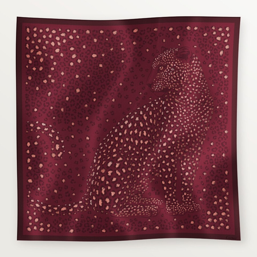 90 scarf panthere dots
