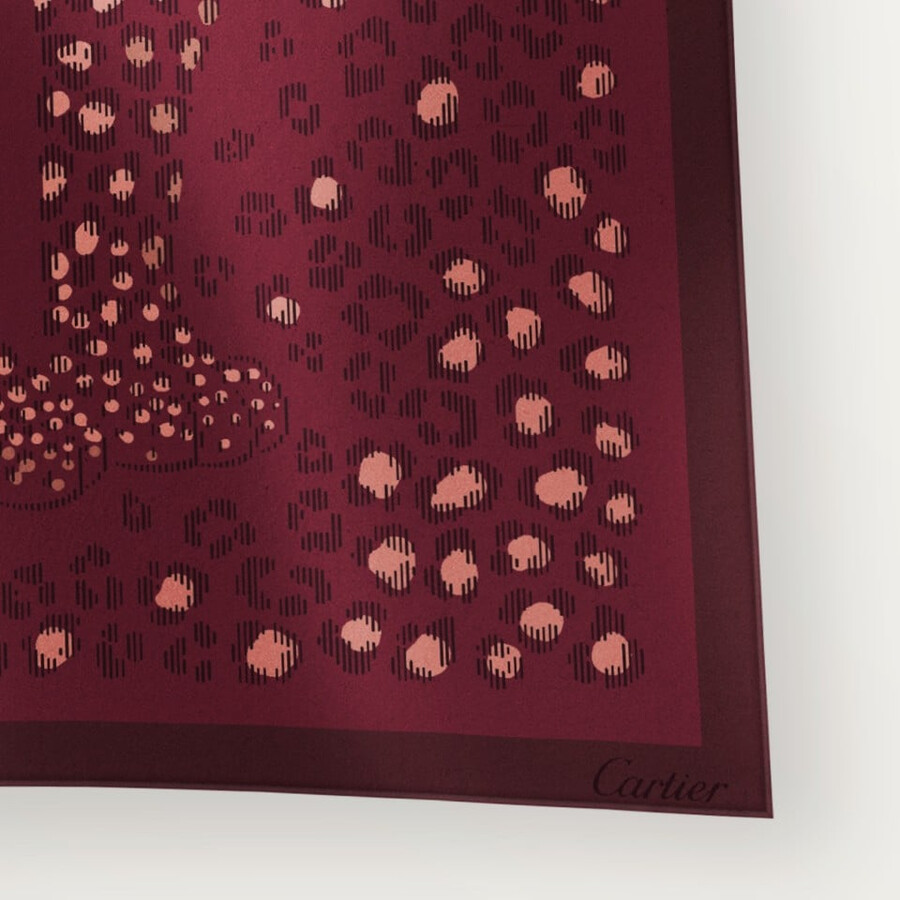 90 scarf panthere dots