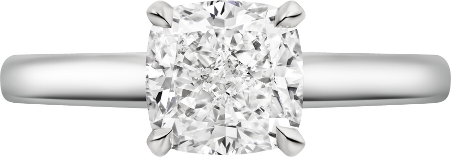 1895 solitaire cushion-cut diamond
