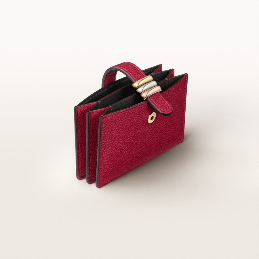 accordion card holder trinity
