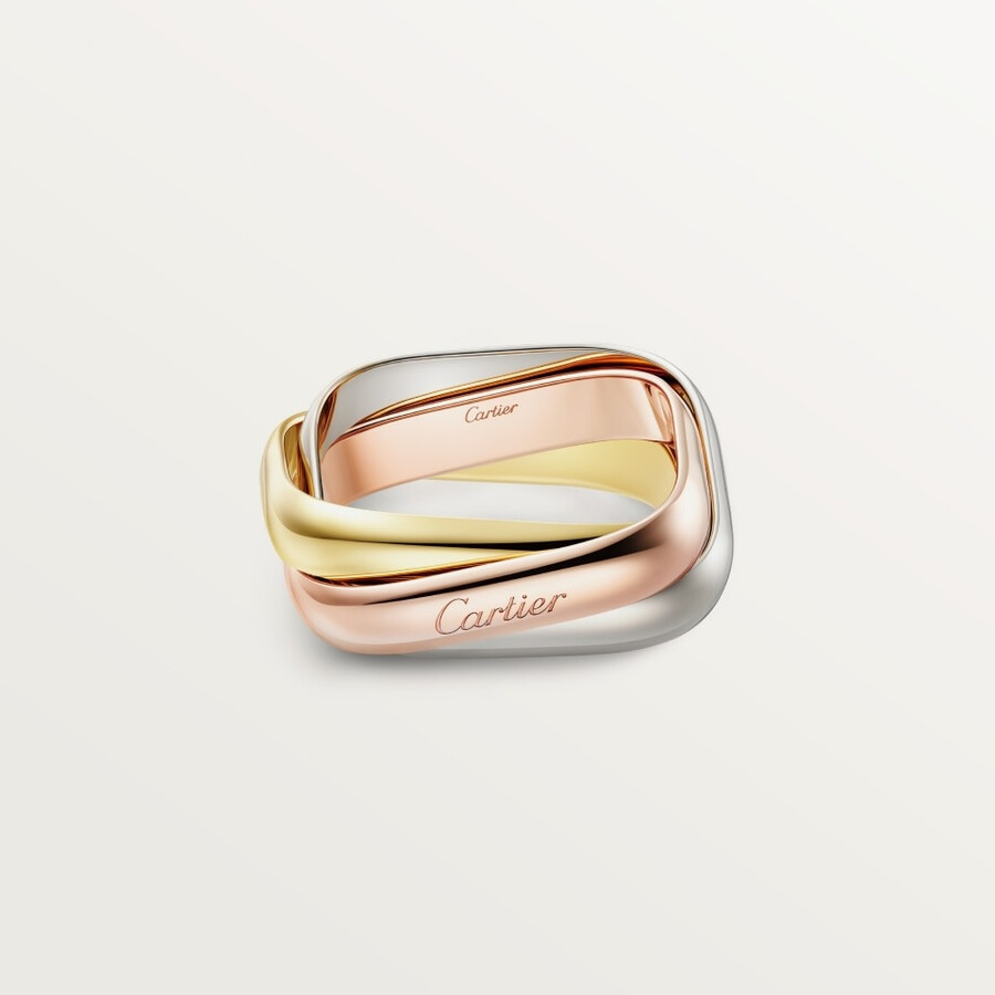 trinity ring cushion-shaped classic model