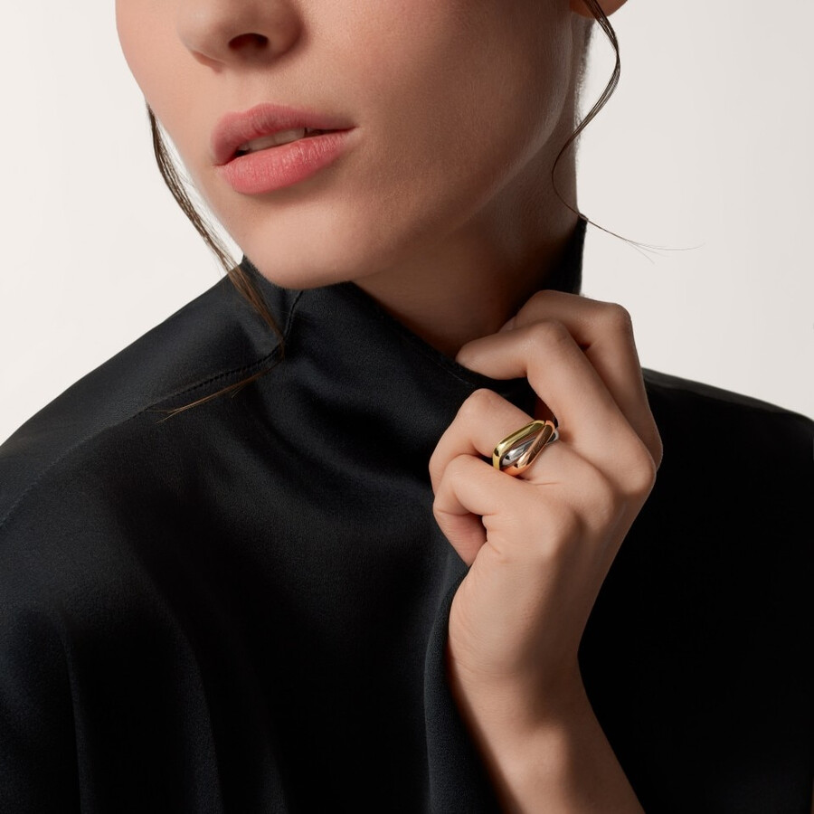 trinity ring cushion-shaped classic model