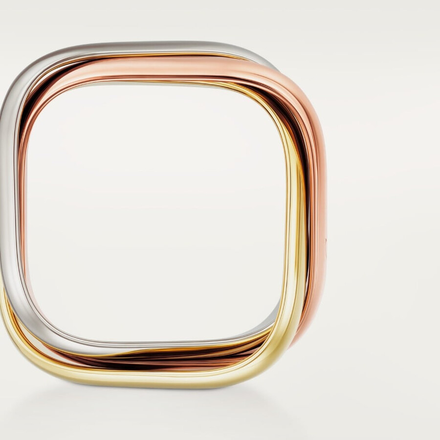 trinity ring cushion-shaped classic model