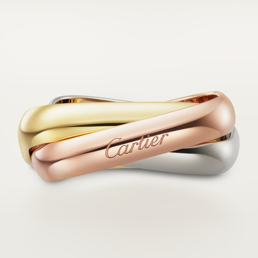 trinity ring cushion-shaped classic model