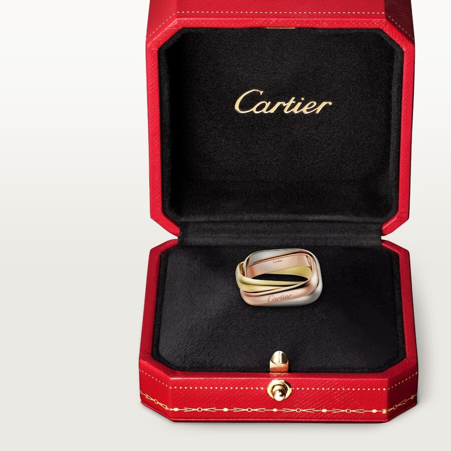 trinity ring cushion-shaped classic model