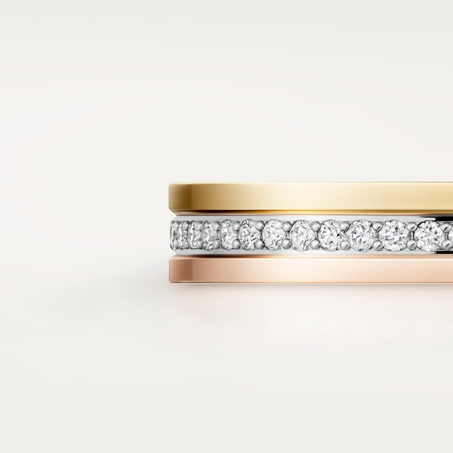 vendome louis cartier wedding band 3.5 mm width paved