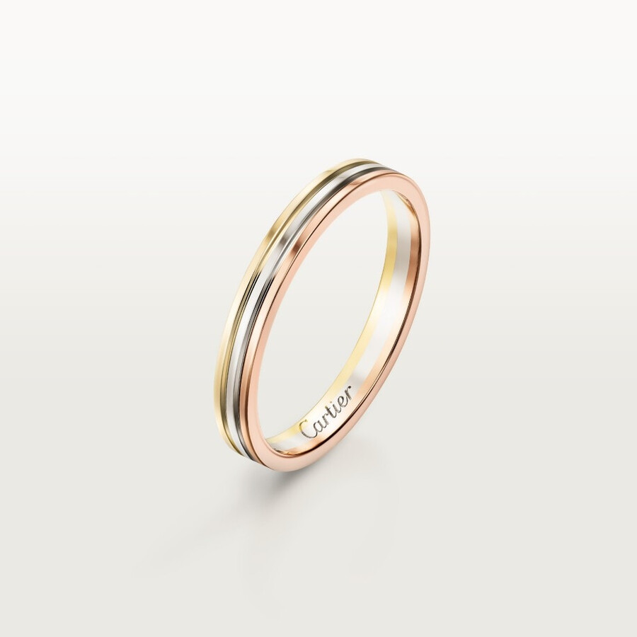 vendome louis cartier wedding band 2.5 mm width