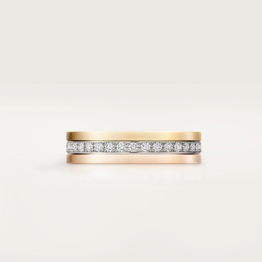 vendome louis cartier wedding band 4.8 mm width paved